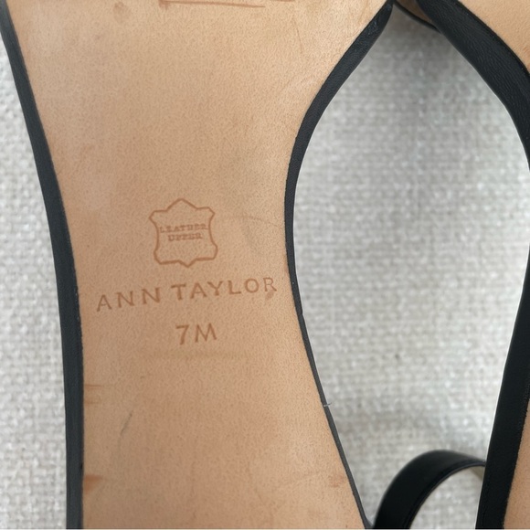 Ann Taylor Black Heeled Sandals - Picture 12 of 16